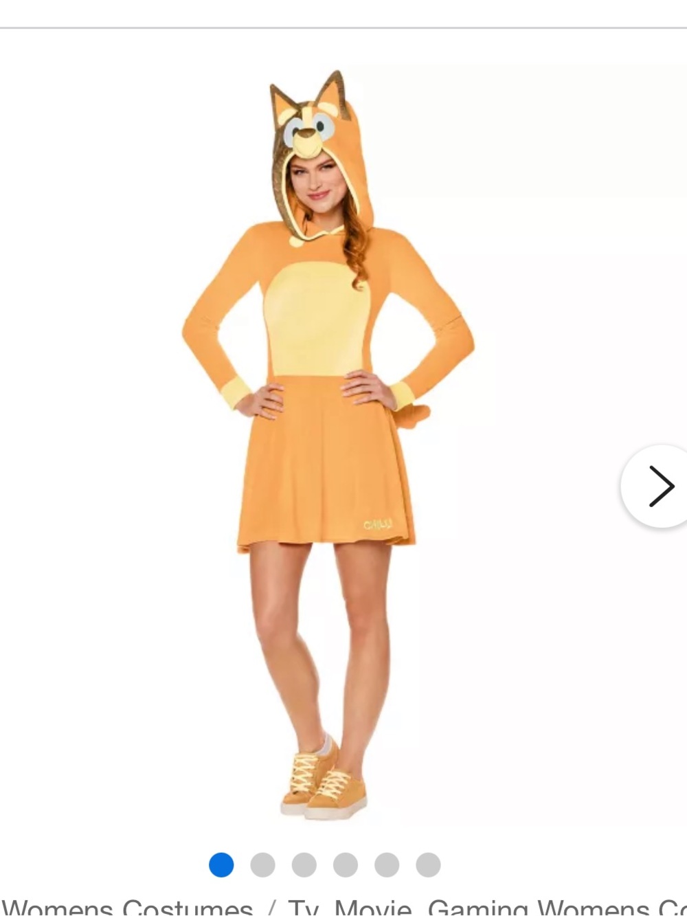 Bluey Chilli costume